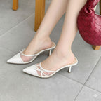 ZR Net Tie Pointy Heel