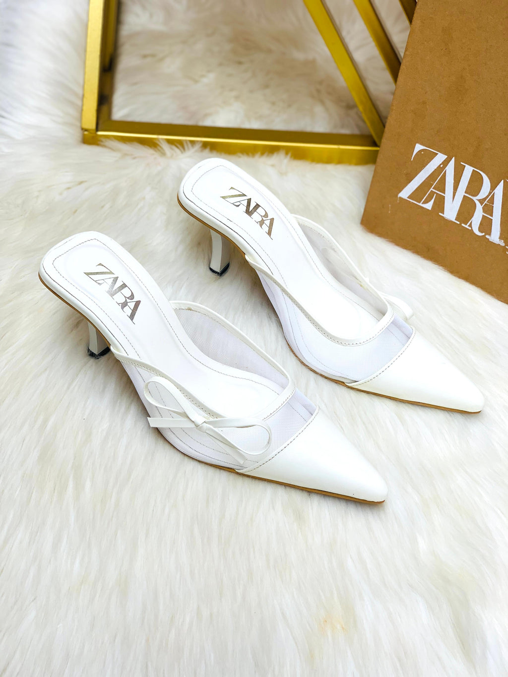 ZR Net Tie Pointy Heel