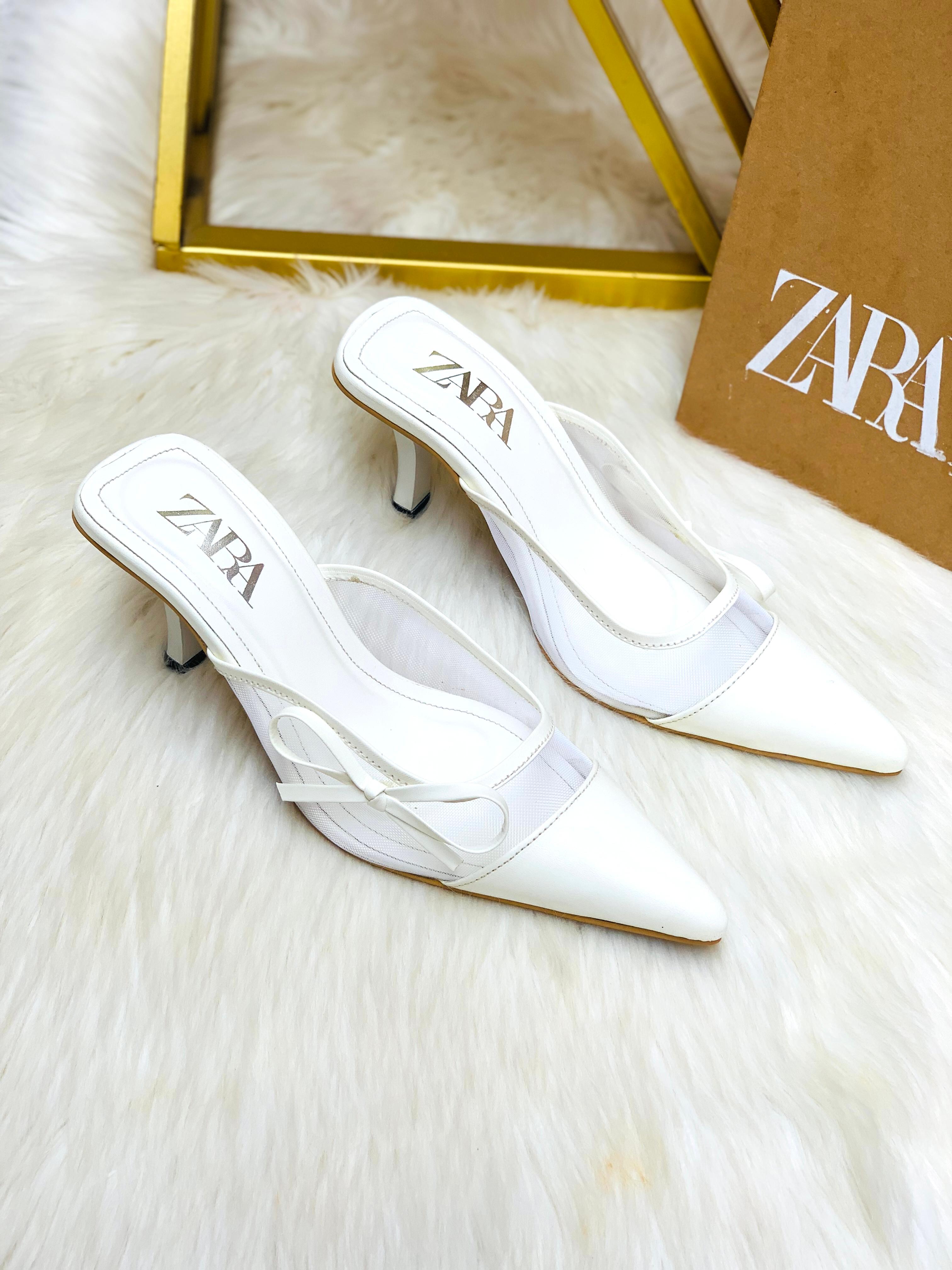 ZR Net Tie Pointy Heel