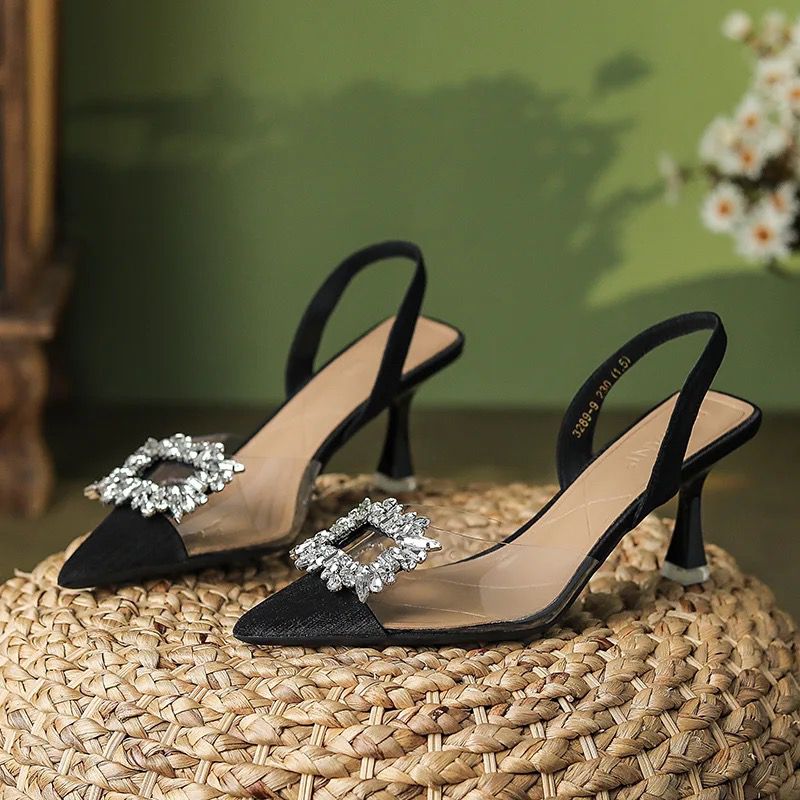 ZR Transparent Kitten Heel