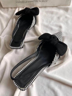 Lella Checkered Heel