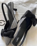 Lella Checkered Heel