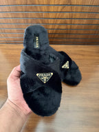 PRADA FUR SLIPPER